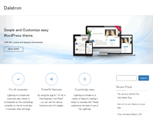 Tablet Screenshot of dalatron.com